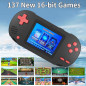Console de jeux portable enfant, 300 jeux intégrés dont 137 classiques 16-bit, écran 3 pouces Console de jeux portable enfant, 300 jeux intégrés dont 137 classiques 16-bit, écran 3 pouces