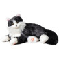 Chongker Robot Chat Interactif, Peluche Pondérée Artisanale, Réponse Vocale, Battement Cœur Réaliste, Chat Noir Chongker Robot Chat Interactif, Peluche Pondérée Artisanale, Réponse Vocale, Battement Cœur Réaliste, Chat Noir