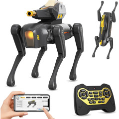 Robot Chien Intelligent Enfant – STEM, Voix, Télécommande, 30+ Actions