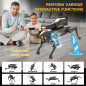 Chien Robot Intelligent pour Enfants, Interaction STEM, Télécommande, Programmation App, 30+ Actions, Cadeau 6+ ans Chien Robot Intelligent pour Enfants, Interaction STEM, Télécommande, Programmation App, 30+ Actions, Cadeau 6+ ans