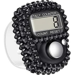 Compteur électronique digital portable avec affichage, réinitialisable, pour golf et comptage laps