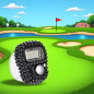 Compteur électronique digital portable avec affichage, réinitialisable, pour golf et comptage laps