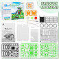 Bottleboom STEM Robot Solaire 13-en-1 Jouet Éducatif 8-12 Ans Kit Science Expérimentation Vert Bottleboom STEM Robot Solaire 13-en-1 Jouet Éducatif 8-12 Ans Kit Science Expérimentation Vert