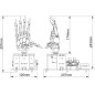 Arduino AI Bionic Robotic Hand Kit - 5-Finger Mechanical Arm DIY Smart Robot Engineering Set Arduino AI Bionic Robotic Hand Kit - 5-Finger Mechanical Arm DIY Smart Robot Engineering Set