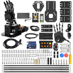 Main Bionic Robot Hand Arduino Open Source DIY Kit 5 Doigts