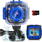 PROGRACE Kids Waterproof Digital Camera with 32GB Card - Underwater Video Toy for Boys Ages 3-14 PROGRACE Kids Waterproof Digital Camera with 32GB Card - Underwater Video Toy for Boys Ages 3-14
