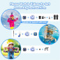 Appareil Photo Étanche PROGRACE pour Enfants 3-14 ans avec Vidéo Sous-Marine et Carte 32GB