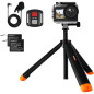 SVBONY SVGo 2 4K30FPS 50MP Dual Screen Action Camera Waterproof 5X Zoom + Floating Stick, Mic, 2 Batteries SVBONY SVGo 2 4K30FPS 50MP Dual Screen Action Camera Waterproof 5X Zoom + Floating Stick, Mic, 2 Batteries