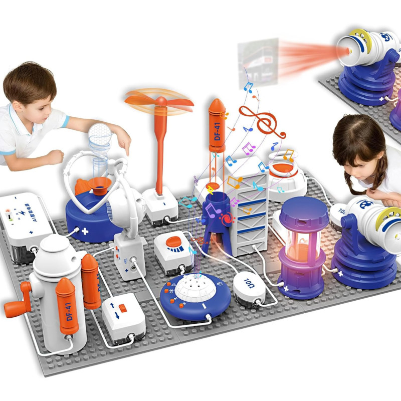 Kits STEM pour Enfants 66 Pièces +1200 Projets DIY Éducatifs