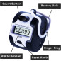 Handheld Manual Digital Clicker Tally Counter, 5-Digit Mechanical Palm Counter for Stitch, People, Golf, Lap Handheld Manual Digital Clicker Tally Counter, 5-Digit Mechanical Palm Counter for Stitch, People, Golf, Lap