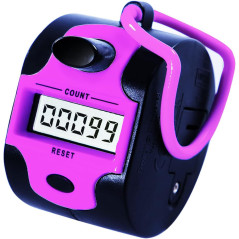 Handy Manual Digital Clicker Counter - 5-Digit Mechanical Tally Tool