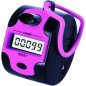 Compteur manuel digital 5 chiffres portable - Clicker mécanique pour points, personnes, golf, tours