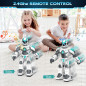 VATOS Robot Télécommandé Programmable 15,4 pour Enfants avec Chant, Danse, Détection Gestuelle & Voix VATOS Robot Télécommandé Programmable 15,4 pour Enfants avec Chant, Danse, Détection Gestuelle & Voix