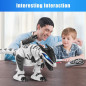Fistone Robot Dinosaure RC Intelligent Interactif Télécommandé Jouet Danse Chant Combat Enfants 5+ Fistone Robot Dinosaure RC Intelligent Interactif Télécommandé Jouet Danse Chant Combat Enfants 5+