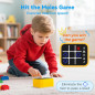 Rechargeable Tic Tac Toe & Brain Games Touchscreen Handheld Puzzle Box – Portable Yellow Travel Toy Gift Rechargeable Tic Tac Toe & Brain Games Touchscreen Handheld Puzzle Box – Portable Yellow Travel Toy Gift