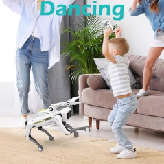 Robot Chien 8008 : Jouet Intelligent Programmable et Interactif