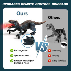 Jouets Dinosaure Télécommandés Sunrad - Cadeaux Enfants 3-12 ans