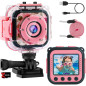 PROGRACE Kids Waterproof 1080P HD Video Camera for Girls – Underwater Digital Camcorder Gift Ages 3-12 PROGRACE Kids Waterproof 1080P HD Video Camera for Girls – Underwater Digital Camcorder Gift Ages 3-12