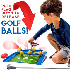 Jeu Mini Golf Franklin Sports pour Enfants - Putter & Balles Inclus