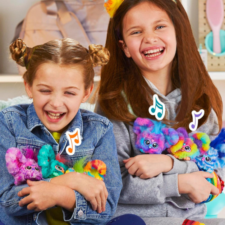 Furby Furblets 2-Pack Mini Friends Pix-Elle & Ooh-Koo, 45+ Sounds, Music, Furbish Only, Ages 6+ Furby Furblets 2-Pack Mini Friends Pix-Elle & Ooh-Koo, 45+ Sounds, Music, Furbish Only, Ages 6+