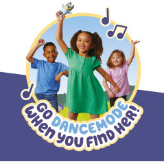 Figurine Électronique Bluey Cache-Cache, Articulée, Musicale avec Mode Danse, Jouet Interactif 3+ ans