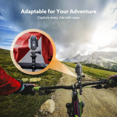 Caméra Z10 4K Sport Étanche 128GB + Accessoires Rapides