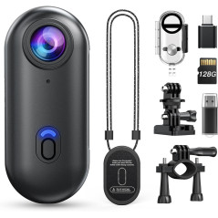 Caméra Z10 4K Sport Étanche 128GB + Accessoires Rapides