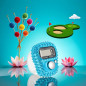 Compteur Digital Portable Jowxsx Bleu à Doigt, Mini Compteur Réinitialisable pour Golf et Tricot Compteur Digital Portable Jowxsx Bleu à Doigt, Mini Compteur Réinitialisable pour Golf et Tricot