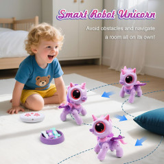 BIRANCO Unicorn Robot Toy for Kids 3-6 | Remote Control & STEM Play