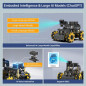 HIWONDER Robot Car DIY Kit with Raspberry Pi 5 AI Vision HD Camera, Python Programming, TurboPi Standard (No Pi) HIWONDER Robot Car DIY Kit with Raspberry Pi 5 AI Vision HD Camera, Python Programming, TurboPi Standard (No Pi)
