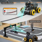 HIWONDER Robot Car DIY Kit with Raspberry Pi 5 AI Vision HD Camera, Python Programming, TurboPi Standard (No Pi) HIWONDER Robot Car DIY Kit with Raspberry Pi 5 AI Vision HD Camera, Python Programming, TurboPi Standard (No Pi)
