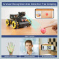 HIWONDER Robot Car DIY Kit with Raspberry Pi 5 AI Vision HD Camera, Python Programming, TurboPi Standard (No Pi) HIWONDER Robot Car DIY Kit with Raspberry Pi 5 AI Vision HD Camera, Python Programming, TurboPi Standard (No Pi)