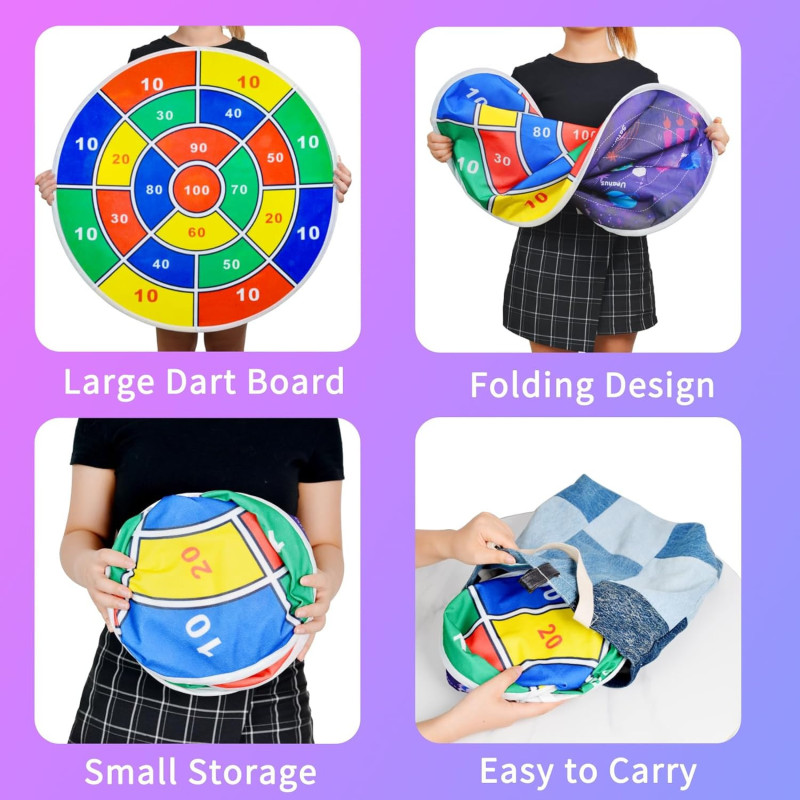 Fléchettes LED 2 en 1 29 pour Enfants 8-12 ans, Jeux APP