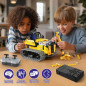 Kit Robot STEM 5 en 1, 452 pièces, contrôle app & télécommande, jouet d'ingénierie pour enfants 6-14 ans Kit Robot STEM 5 en 1, 452 pièces, contrôle app & télécommande, jouet d'ingénierie pour enfants 6-14 ans
