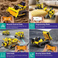 Kit Robot STEM 5 en 1, 452 pièces, contrôle app & télécommande, jouet d'ingénierie pour enfants 6-14 ans Kit Robot STEM 5 en 1, 452 pièces, contrôle app & télécommande, jouet d'ingénierie pour enfants 6-14 ans