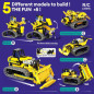 Kit Robot STEM 5 en 1, 452 pièces, contrôle app & télécommande, jouet d'ingénierie pour enfants 6-14 ans Kit Robot STEM 5 en 1, 452 pièces, contrôle app & télécommande, jouet d'ingénierie pour enfants 6-14 ans