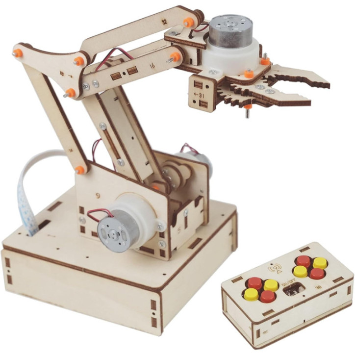 Kit de bras robotique STEM pour enfants et adolescents 8-16+ ans - Jouets éducatifs DIY ingénierie et science Kit de bras robotique STEM pour enfants et adolescents 8-16+ ans - Jouets éducatifs DIY ingénierie et science