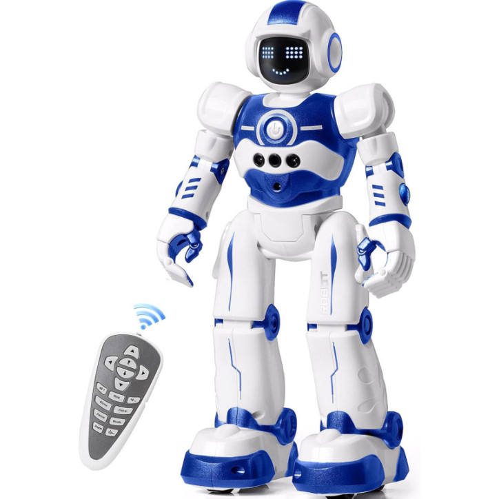 Programmable Remote Control Smart Walking & Dancing Robot Toy with Gesture & Sensing for Kids Ages 4-10 Programmable Remote Control Smart Walking & Dancing Robot Toy with Gesture & Sensing for Kids Ages 4-10