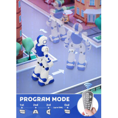 Robot Jouet Programmable pour Enfants 4-10 ans Cadeau Anniversaire