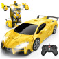 Voiture Télécommandée Transformable 1:16, Rotation 360°, Lumières LED, Cadeau Enfant 3-8 Ans Voiture Télécommandée Transformable 1:16, Rotation 360°, Lumières LED, Cadeau Enfant 3-8 Ans