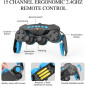 Kit Robot Bras Télécommandé Flexible 360° avec Pinces et Roues, 2 en 1, Cadeau Idéal Enfants et Adultes Kit Robot Bras Télécommandé Flexible 360° avec Pinces et Roues, 2 en 1, Cadeau Idéal Enfants et Adultes
