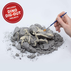Abacus Brands VR Dinosaurs Gift Box - Interactive Illustrated VR Book & STEM Activity Set for Ages 8+