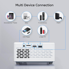 TMY 1080P Mini Projector with Bluetooth & Screen – Portable & HD Quality