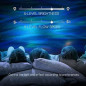 Projecteur Auroral Northern Galaxy LED 33 Effets, Haut-parleur Bluetooth, Télécommande, Sons Blancs Projecteur Auroral Northern Galaxy LED 33 Effets, Haut-parleur Bluetooth, Télécommande, Sons Blancs