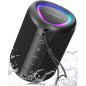 Enceinte Bluetooth Portable avec Lumières, Son Puissant, Étanche IPX5, BT 5.3, Autonomie Longue, Cadeaux Enceinte Bluetooth Portable avec Lumières, Son Puissant, Étanche IPX5, BT 5.3, Autonomie Longue, Cadeaux