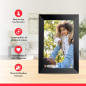 32GB Frameo 10.1 Smart WiFi Digital Photo Frame, 1280x800 IPS Touchscreen, Auto-Rotate, Instant Sharing 32GB Frameo 10.1 Smart WiFi Digital Photo Frame, 1280x800 IPS Touchscreen, Auto-Rotate, Instant Sharing