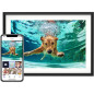 10.1 Digital Photo Frame 32GB, 1280x800 IPS Touchscreen, Share Photos/Videos & Send Wishes via Free App