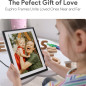 10.1 Digital Photo Frame 32GB, 1280x800 IPS Touchscreen, Share Photos/Videos & Send Wishes via Free App