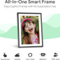 10.1 Digital Photo Frame 32GB, 1280x800 IPS Touchscreen, Share Photos/Videos & Send Wishes via Free App