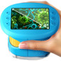 1000X Handheld Digital Microscope for Kids with 2.4 4K Screen, 12 Slides, Portable Educational Toy (Blue) 1000X Handheld Digital Microscope for Kids with 2.4 4K Screen, 12 Slides, Portable Educational Toy (Blue)